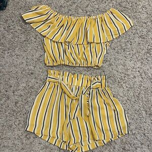 Size small top and bottom matching set